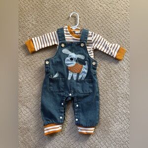 Baby Overalls Outfit